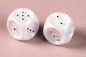 Image of two braille dice.